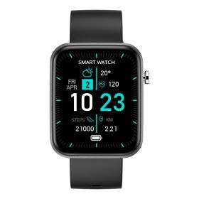 Advanced Smartwatch With Three Bands And Wellness + Activity Tracker (Color: Black) Advanced Smartwatch With Three Bands And Wellness + Activity Tracker (Color: Black)